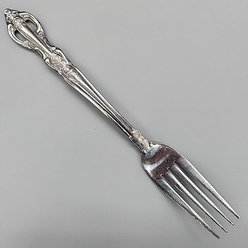 Maxam Ornate Floral Stainless Steel Tableware Flatware Japan 48 pieces
